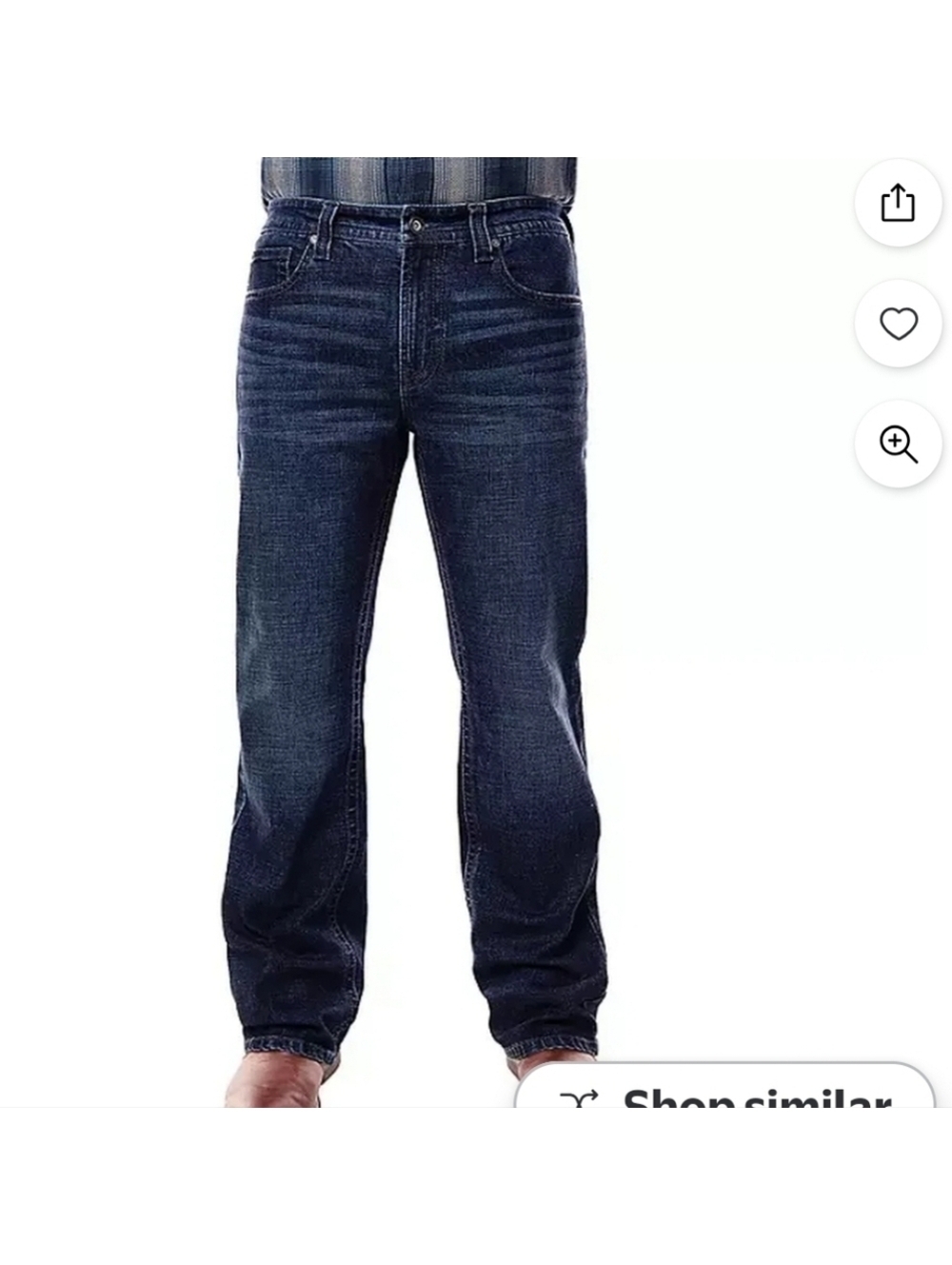 Mens Axel Slim Boot Cut Stretch Denim Jeans Dark Wash Size 40 NEW Streetwear NEW